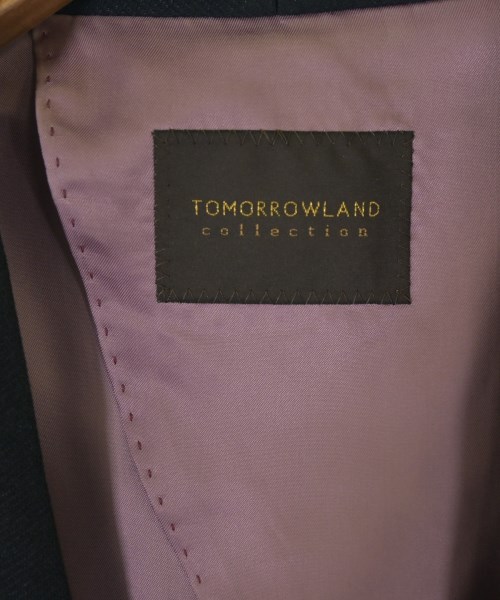TOMORROWLAND collection（トゥモローランドコレクション）ノーカラージャケット 紺 サイズ:36(S位) レディース/2200688621032