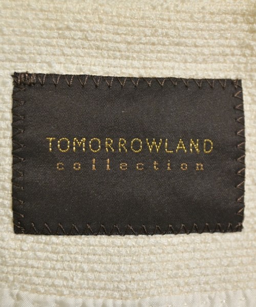 TOMORROWLAND collection（トゥモローランドコレクション）ノーカラージャケット 白 サイズ:38(M位) レディース/2200694168026