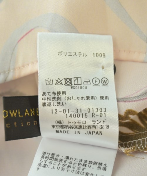 TOMORROWLAND collection（トゥモローランドコレクション）ブラウス ピンク サイズ:36(S位) レディース/2200700655021