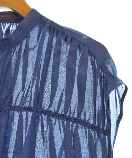 TOMORROWLAND collection（トゥモローランドコレクション）ブラウス 紺 サイズ:36(S位) レディース/2200650816107