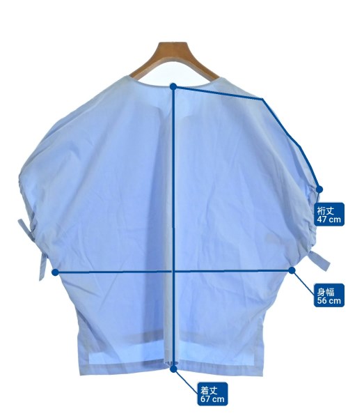 TOMORROWLAND collection（トゥモローランドコレクション）ブラウス 青 サイズ:36(S位) レディース/2200650883031