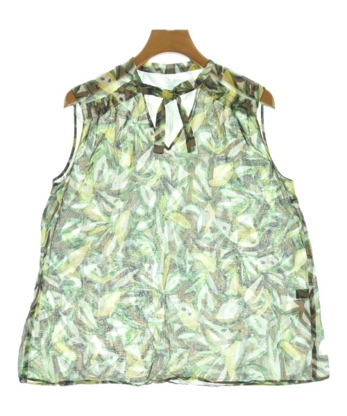 TOMORROWLAND collection(トゥモローランドコレクション)ブラウス 茶 サイズ:36(S位)/2200648774044