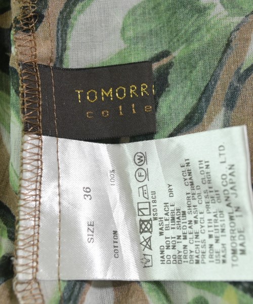TOMORROWLAND collection（トゥモローランドコレクション）ブラウス 茶 サイズ:36(S位) レディース/2200648774044