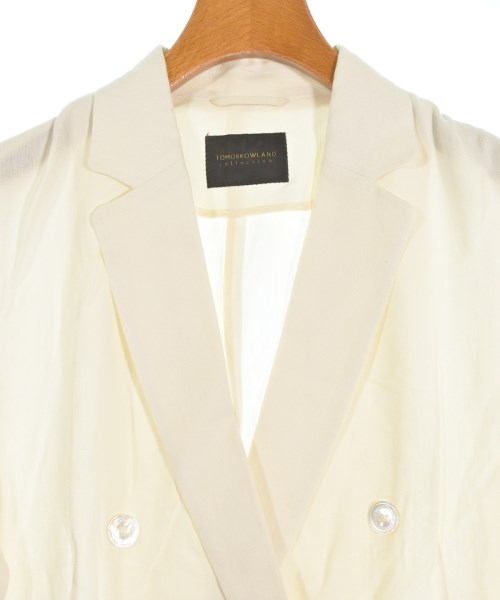 TOMORROWLAND collection（トゥモローランドコレクション）カジュアルジャケット 白 サイズ:36(S位) レディース/2200657201074