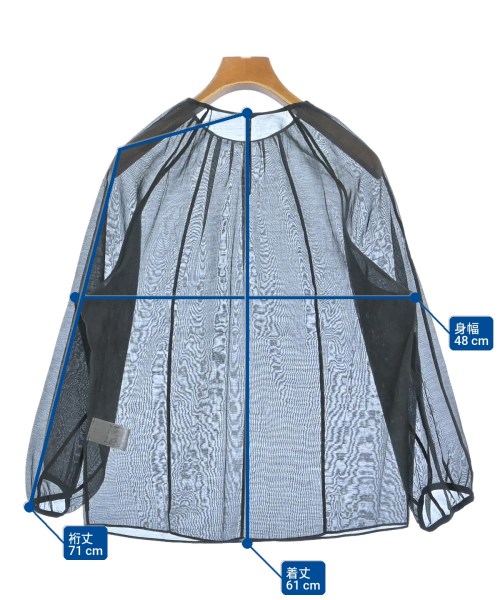 TOMORROWLAND collection（トゥモローランドコレクション）ブラウス 黒 サイズ:36(S位) レディース/2200649665181