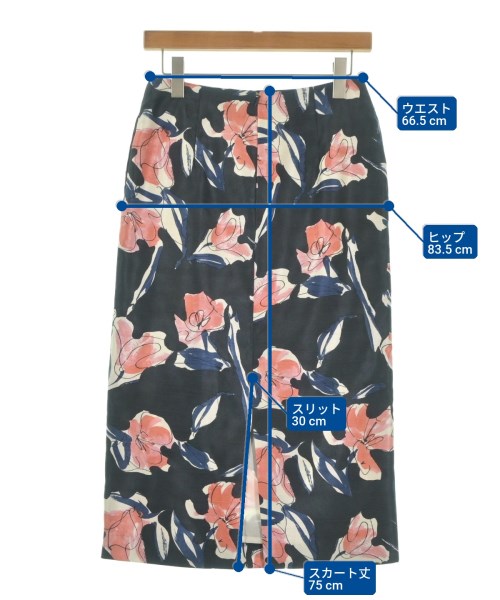 TOMORROWLAND collection（トゥモローランドコレクション）ロング・マキシ丈スカート 紺 サイズ:34(XS位) レディース/2200652893038