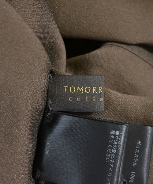 TOMORROWLAND collection（トゥモローランドコレクション）ブラウス 茶 サイズ:36(S位) レディース/2200656413157