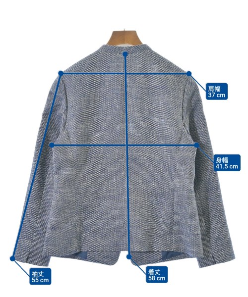 TOMORROWLAND collection（トゥモローランドコレクション）ジャケット 紺 サイズ:36(S位) レディース/2200658402043