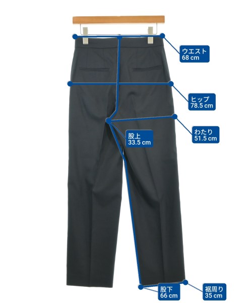 TOMORROWLAND collection（トゥモローランドコレクション）スラックス 黒 サイズ:34(XS位) レディース/2200656434084