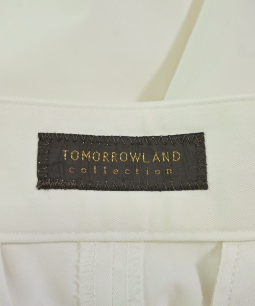 TOMORROWLAND collection（トゥモローランドコレクション）スラックス 白 サイズ:34(XS位) レディース/2200658838033