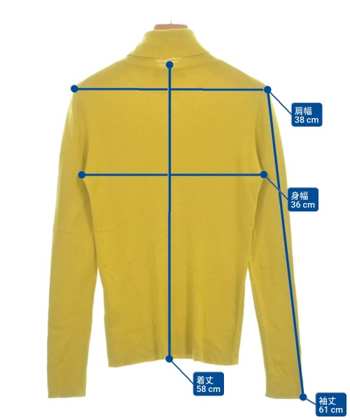 TOMORROWLAND collection（トゥモローランドコレクション）ニット・セーター 黄 サイズ:S レディース/2200660471099