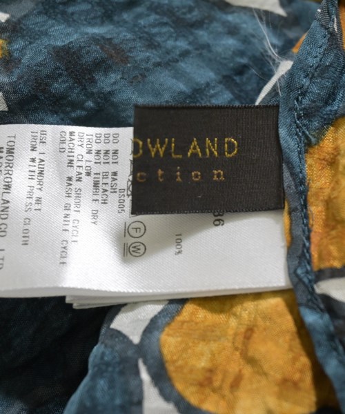 TOMORROWLAND collection（トゥモローランドコレクション）ブラウス 青 サイズ:36(S位) レディース/2200657943134