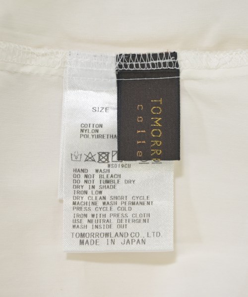 TOMORROWLAND collection（トゥモローランドコレクション）ブラウス 白 サイズ:36(S位) レディース/2200710452108