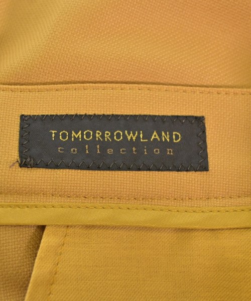 TOMORROWLAND collection（トゥモローランドコレクション）スラックス 黄 サイズ:36(S位) レディース/2200709769064