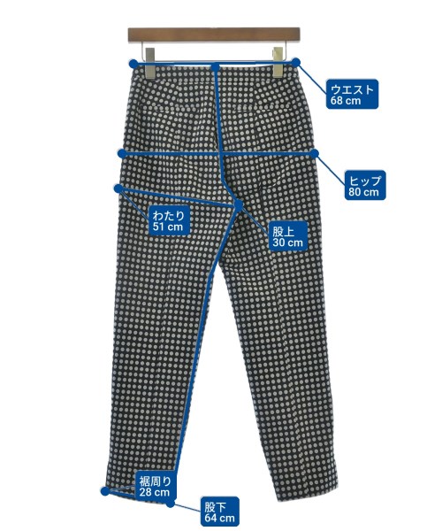 TOMORROWLAND collection（トゥモローランドコレクション）スラックス 黒 サイズ:34(XS位) レディース/2200642383013