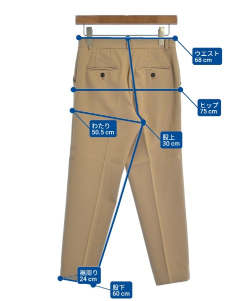 TOMORROWLAND collection（トゥモローランドコレクション）スラックス ベージュ サイズ:34(XS位) レディース/2200644662048