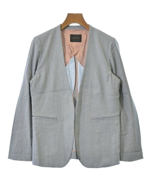 TOMORROWLAND collection(トゥモローランドコレクション)ノーカラージャケット グレー サイズ:36(S位)/2200637648028