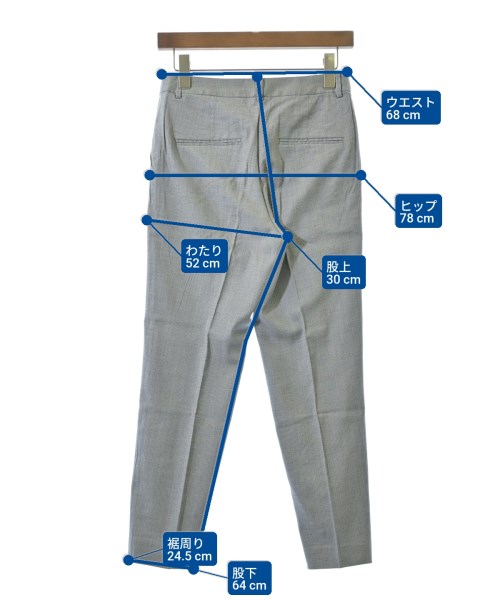 TOMORROWLAND collection（トゥモローランドコレクション）スラックス グレー サイズ:34(XS位) レディース/2200637648035