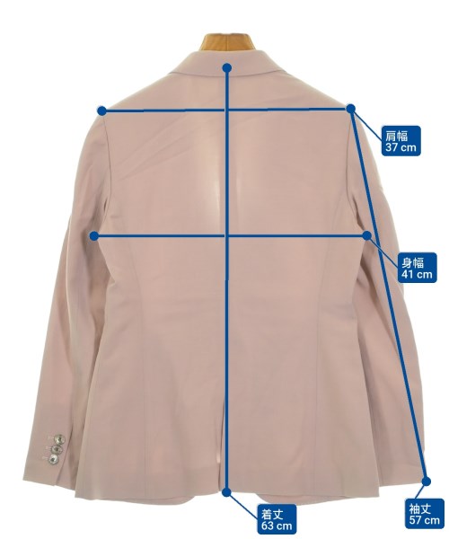 TOMORROWLAND collection（トゥモローランドコレクション）テーラードジャケット ピンク サイズ:36(S位) レディース/2200650737211