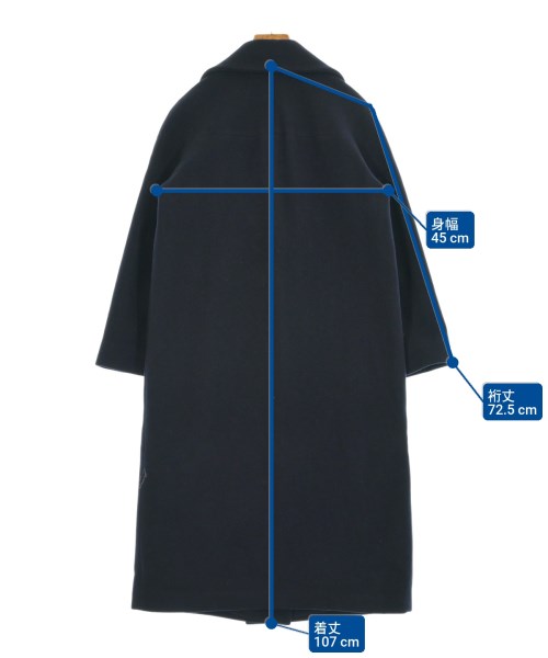 TOMORROWLAND collection（トゥモローランドコレクション）ピーコート 紺 サイズ:36(S位) レディース/2200647945018