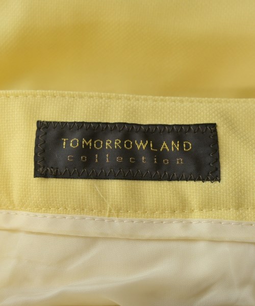 TOMORROWLAND collection（トゥモローランドコレクション）スラックス 黄 サイズ:36(S位) レディース/2200649991068