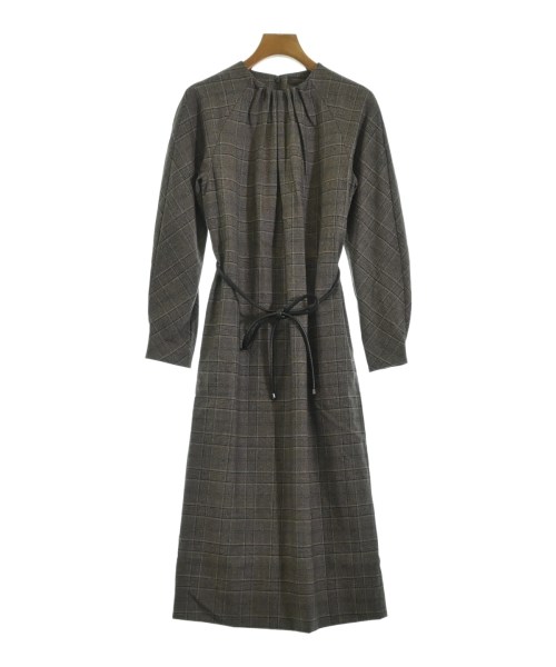 TOMORROWLAND collection(トゥモローランドコレクション)ワンピース 茶 サイズ:34(XS位)/2200650141056