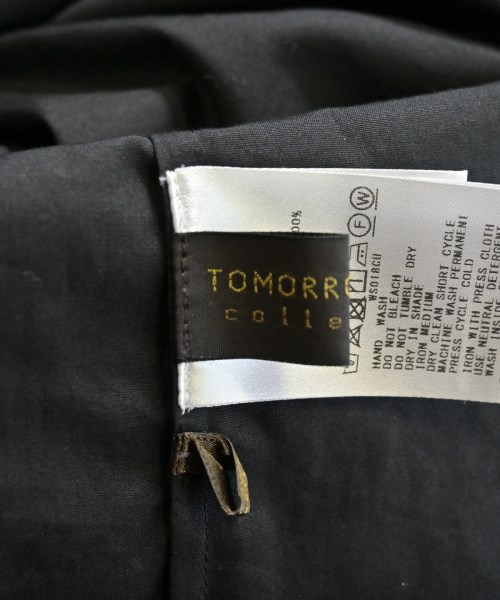 TOMORROWLAND collection（トゥモローランドコレクション）ブラウス 黒 サイズ:36(S位) レディース/2200650411012