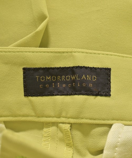 TOMORROWLAND collection（トゥモローランドコレクション）スラックス 緑 サイズ:36(S位) レディース/2200707814056