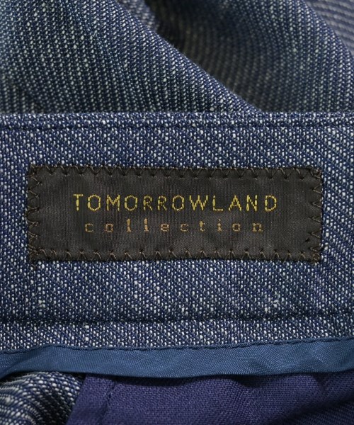 TOMORROWLAND collection（トゥモローランドコレクション）スラックス 紺 サイズ:34(XS位) レディース/2200707300023