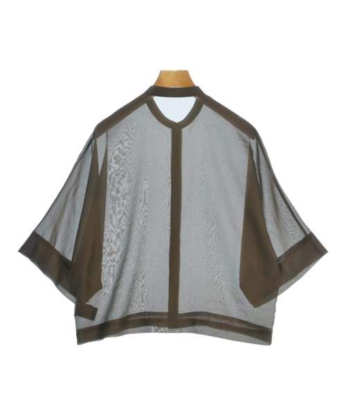 TOMORROWLAND collection（トゥモローランドコレクション）カジュアルシャツ 茶 サイズ:36(S位) レディース/2200704854031