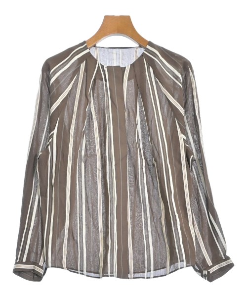 TOMORROWLAND collection(トゥモローランドコレクション)カジュアルシャツ 茶 サイズ:36(S位)/2200662631019