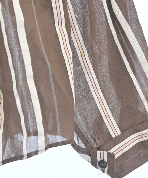 TOMORROWLAND collection（トゥモローランドコレクション）カジュアルシャツ 茶 サイズ:36(S位) レディース/2200662631019