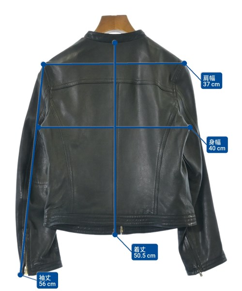 TOMORROWLAND collection（トゥモローランドコレクション）ライダース 黒 サイズ:36(S位) レディース/2200661049037