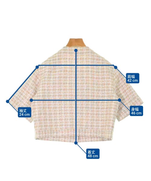 TOMORROWLAND collection（トゥモローランドコレクション）カジュアルジャケット ベージュ サイズ:36(S位) レディース/2200667361027