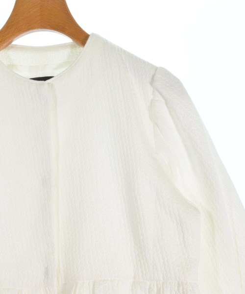 TOMORROWLAND collection（トゥモローランドコレクション）ノーカラージャケット 白 サイズ:36(S位) レディース/2200667217164
