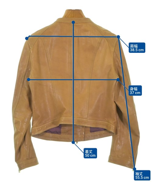 TOMORROWLAND collection（トゥモローランドコレクション）ライダース ベージュ サイズ:38(M位) レディース/2200669573015