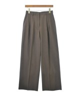 TOMORROWLAND collection（トゥモローランドコレクション）スラックス 茶 サイズ:36(S位) レディース/2200667669208