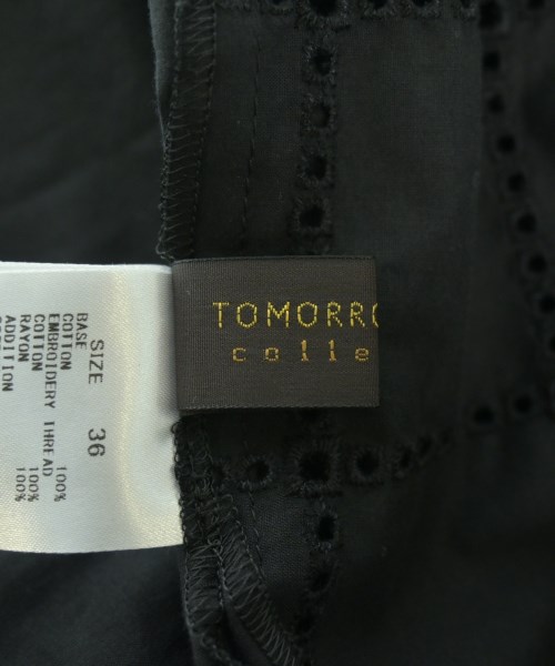 TOMORROWLAND collection（トゥモローランドコレクション）ブラウス 黒 サイズ:36(S位) レディース/2200668524179