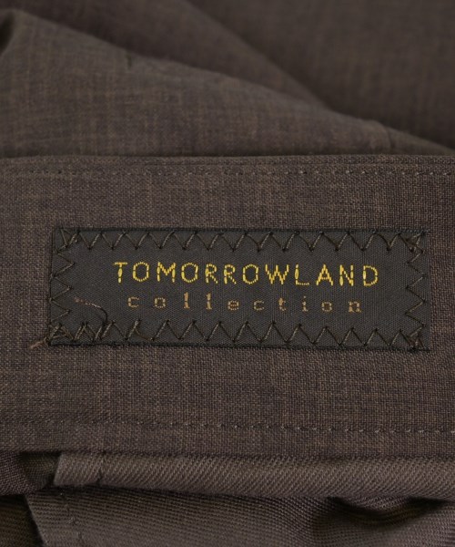 TOMORROWLAND collection（トゥモローランドコレクション）スラックス 茶 サイズ:36(S位) レディース/2200728556256
