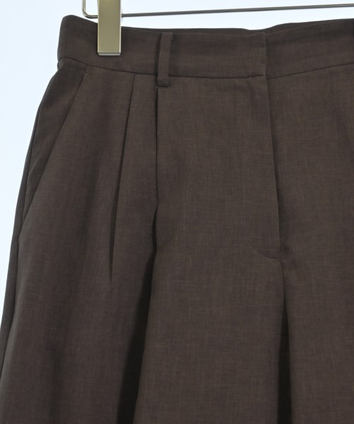 TOMORROWLAND collection（トゥモローランドコレクション）スラックス 茶 サイズ:36(S位) レディース/2200728556256
