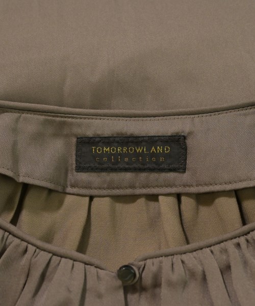 TOMORROWLAND collection（トゥモローランドコレクション）ブラウス 茶 サイズ:36(S位) レディース/2200724454037