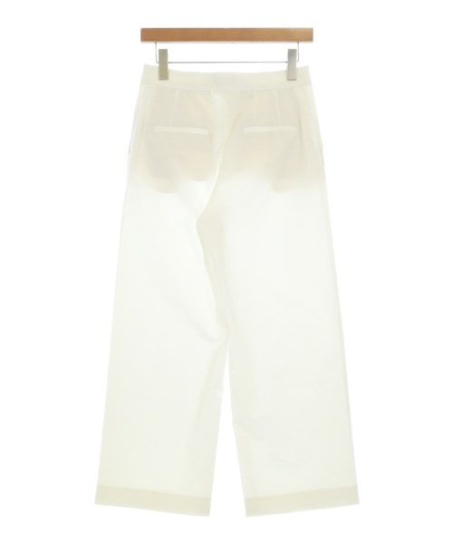 TOMORROWLAND collection（トゥモローランドコレクション）クロップドパンツ 白 サイズ:34(XS位) レディース/2200714356051