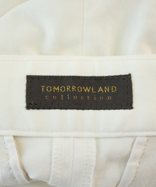 TOMORROWLAND collection（トゥモローランドコレクション）クロップドパンツ 白 サイズ:34(XS位) レディース/2200714356051
