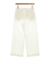 TOMORROWLAND collection（トゥモローランドコレクション）クロップドパンツ 白 サイズ:34(XS位) レディース/2200714356051