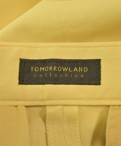 TOMORROWLAND collection（トゥモローランドコレクション）スラックス 黄 サイズ:34(XS位) レディース/2200717643028