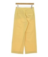 TOMORROWLAND collection（トゥモローランドコレクション）スラックス 黄 サイズ:34(XS位) レディース/2200717643028