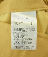 TOMORROWLAND collection（トゥモローランドコレクション）スラックス 黄 サイズ:34(XS位) レディース/2200717643028