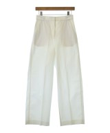 TOMORROWLAND collection（トゥモローランドコレクション）スラックス 白 サイズ:34(XS位) レディース/2200720992045