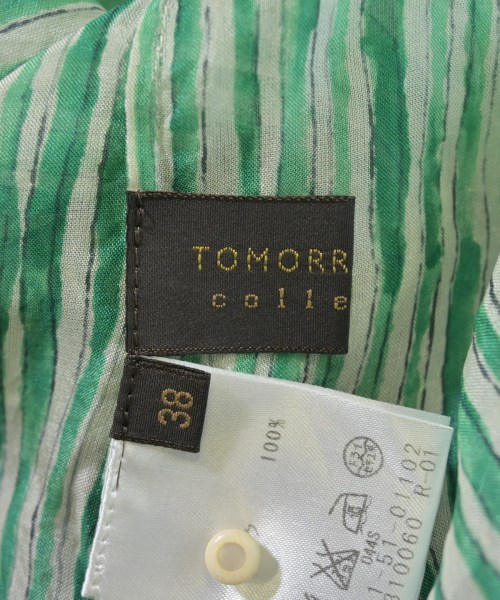 TOMORROWLAND collection（トゥモローランドコレクション）ブラウス 緑 サイズ:38(M位) レディース/2200723590095