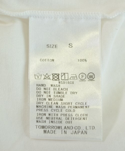 TOMORROWLAND collection（トゥモローランドコレクション）ノースリーブ 白 サイズ:S レディース/2200722491201